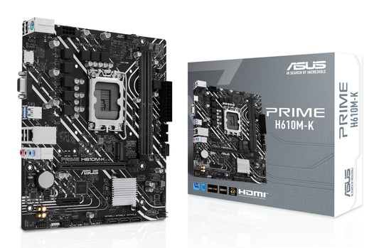 ASUS Prime H610M-K Intel H610 LGA 1700 micro ATX
