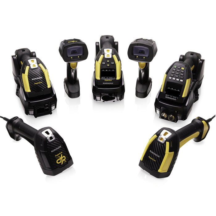 Datalogic PM9600-HP433RBK30 barcode reader Handheld bar code reader 1D/2D Black, Yellow