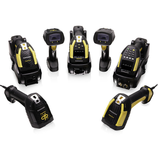 Datalogic PM9600-HP433RBK30 barcode reader Handheld bar code reader 1D/2D Black, Yellow