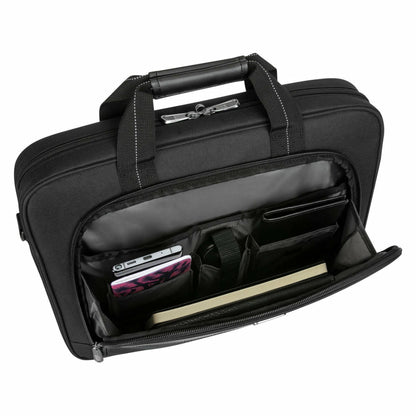 Targus TCT027GL laptop case 39.6 cm (15.6") Briefcase Black