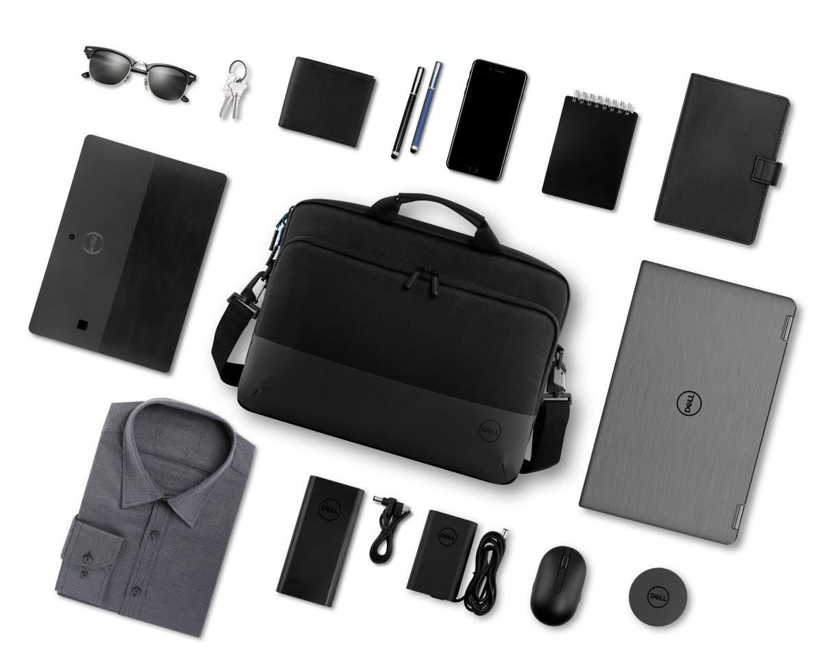 DELL PO1520CS 38.1 cm (15") Briefcase Black
