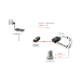 LevelOne Fast Ethernet PoE Splitter, 802.3af PoE, 5-12V DC Output