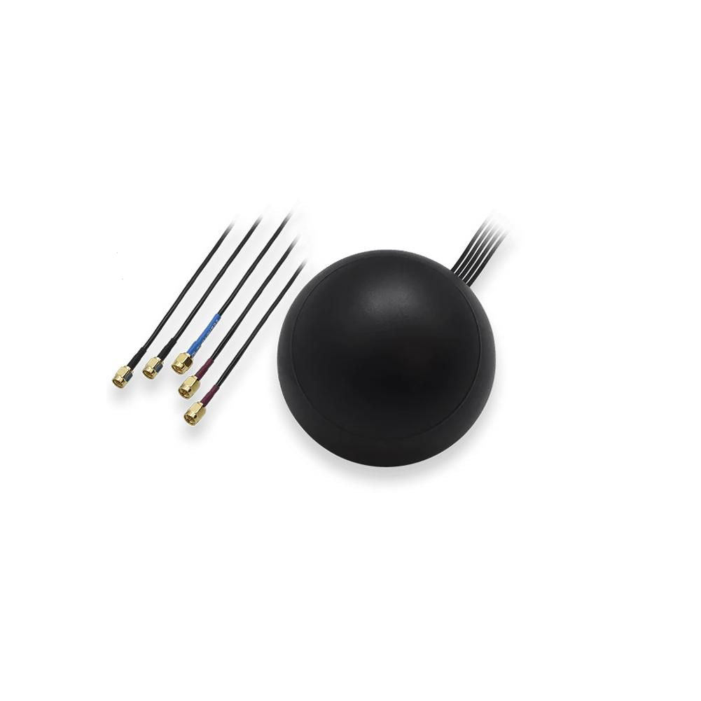 Teltonika Networks COMBO MIMO Mobile/GNSS/WIFI ROOF SMA antenna PR1KCO28, 28 dBi, 1.57542-1.61 0.698-0.96/1.71-2.69 2.4-2.4835/4.9-5.825 GHz, 50 O, Male,