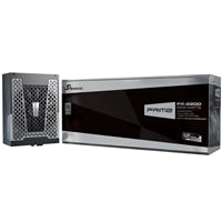 Seasonic PRIME PX ATX 3.1  (PRIME-PX-2200-ATX30  ) 2200W PSU, 135mm Fan, 80 PLUS Platinum, Fully Modular, Individual Black Cables with Braided Pattern, 12 Years Warranty