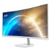 MSI Pro MP341CQW computer monitor 86.4 cm (34") 3440 x 1440 pixels UltraWide Quad HD White