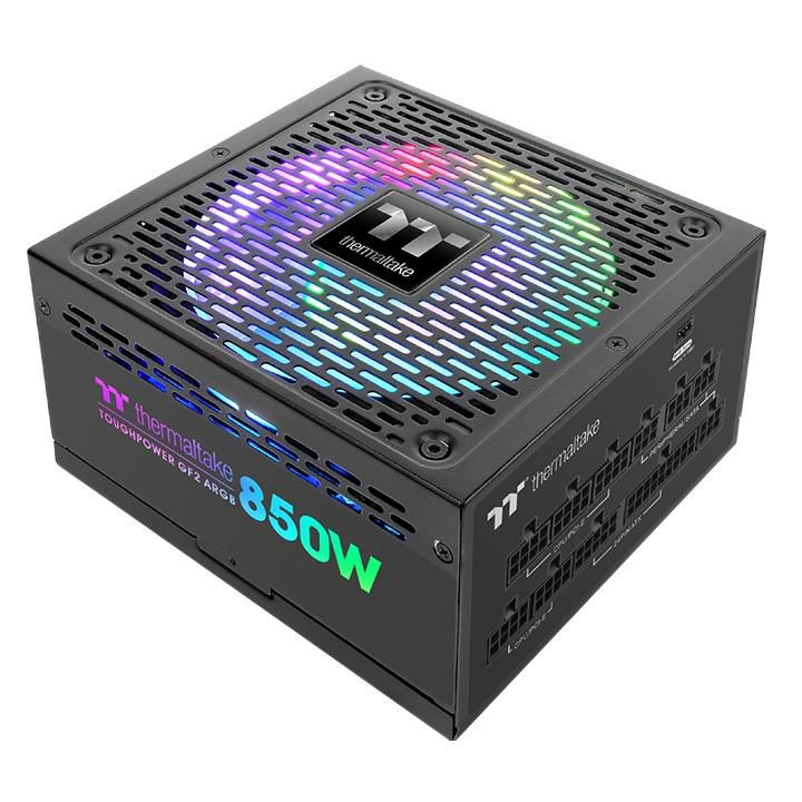 ThermalTake Toughpower Gf2 Argb 850W - Tt Premium Edition Power Supply Unit 24-Pin Atx Black