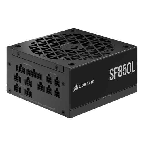 Corsair 850W SF-L Series SF850L SFX-L PSU, Rifle Bearing Fan, Fully Modular, 80+ Gold, ATX 3.0, PCIe 5.0