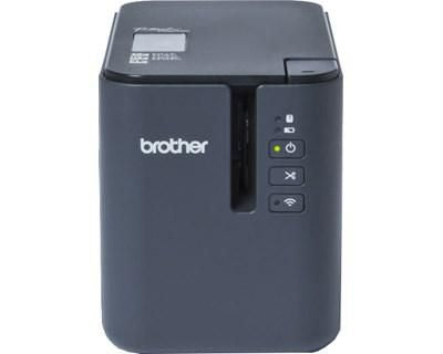 Brother P-Touch, PT-P950NW WiFi, LAN Nordic Version USB. Grey. Incl. AC power adap Create durable labels up to 36mm in width