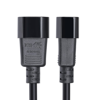 StarTech.com 4.5m (15ft) Power Extension Cord, C14 to C13 PDU Power Cord, 10A 250V, 14AWG, AC Power Cable for PDU/Power Supply, KEMA-KEUR Certified
