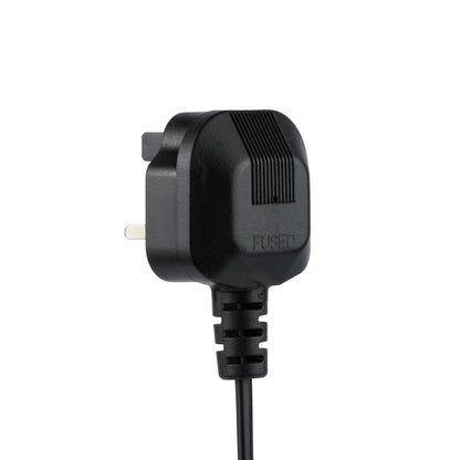StarTech.com 6ft (1.8m) UK Laptop Power Cable, BS 1363 to C7, 2.5A 250V, 18AWG, Black, UK Laptop Replacement Cord, Printer Power Cable, AC Laptop Charger Cord, Laptop Power Brick Cord