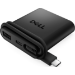 DELL DA225 Wired USB 3.2 Gen 1 (3.1 Gen 1) Type-C Black