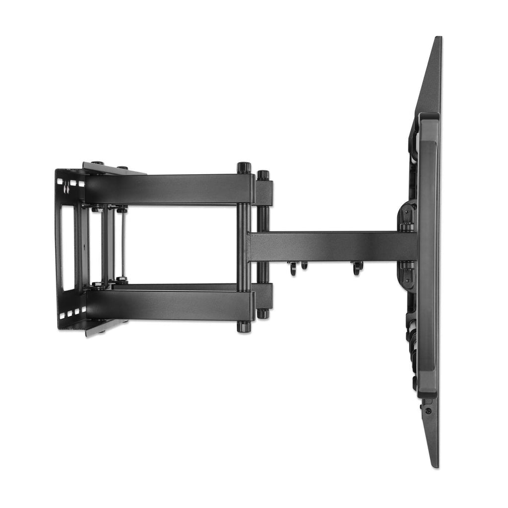 Manhattan Wall Mount for TV & Monitors (Full Motion), For screens 37" to 100", VESA compatibility: all between 200x200mm to 900x600mm - check the dimensions of the four mounting holes on back of screen to ensure it fits, Max 80kg, Black, Bracket, Lifetime
