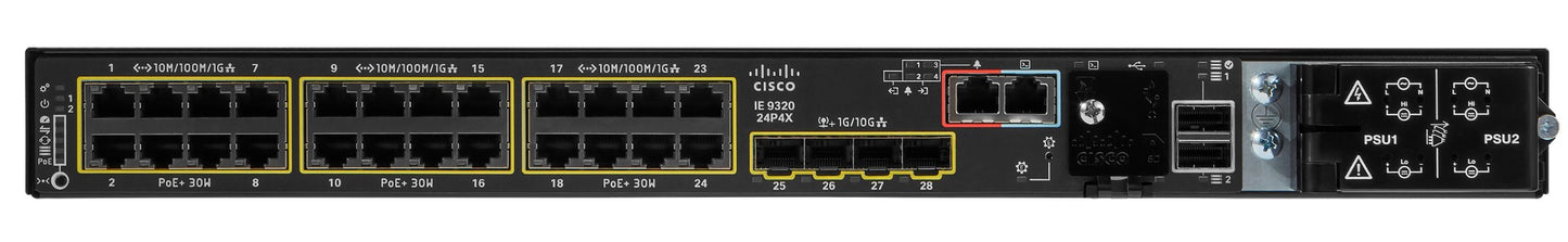 Cisco IE-9320-24P4X-E network switch PoE