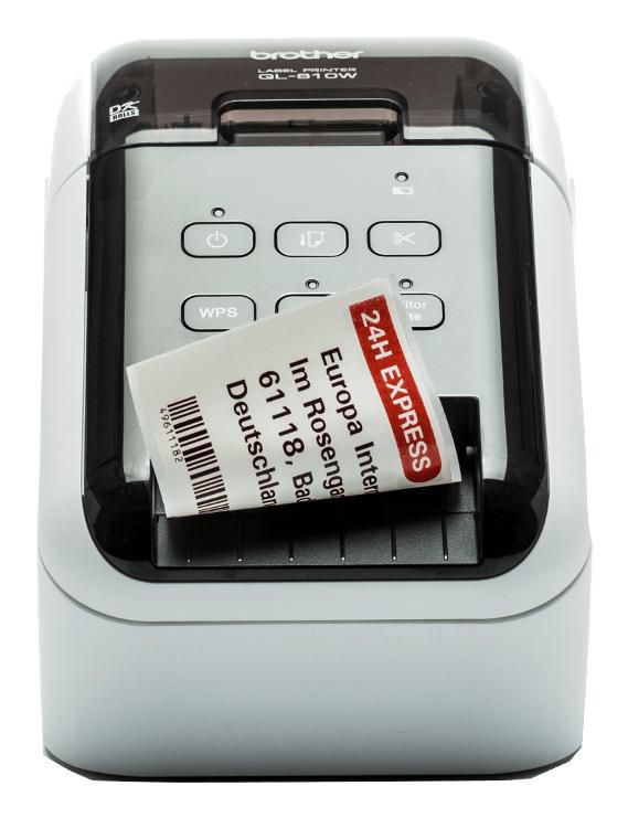 Brother Ql-810Wc Label Printer Direct Thermal Colour 300 X 600 Dpi 176 Mm/Sec Wired & Wireless Ethernet Lan Dk Wi-Fi
