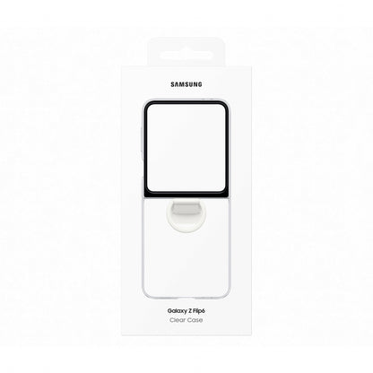 Samsung EF-QF741CTEGWW mobile phone case 17 cm (6.7") Cover Transparent