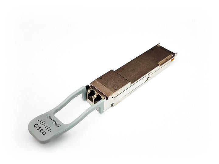 Cisco QSFP+ transceiver module **New Retail** 40 Gigabit LAN 100 Gigabit Ethernet 40GBASE-BiDi 100GBASE-BiDi LC Multimode 100m