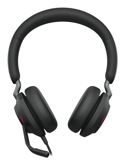 Jabra Evolve2 40 SE Headset Wired Head-band Office/Call center USB Type-C / USB Type-A Black