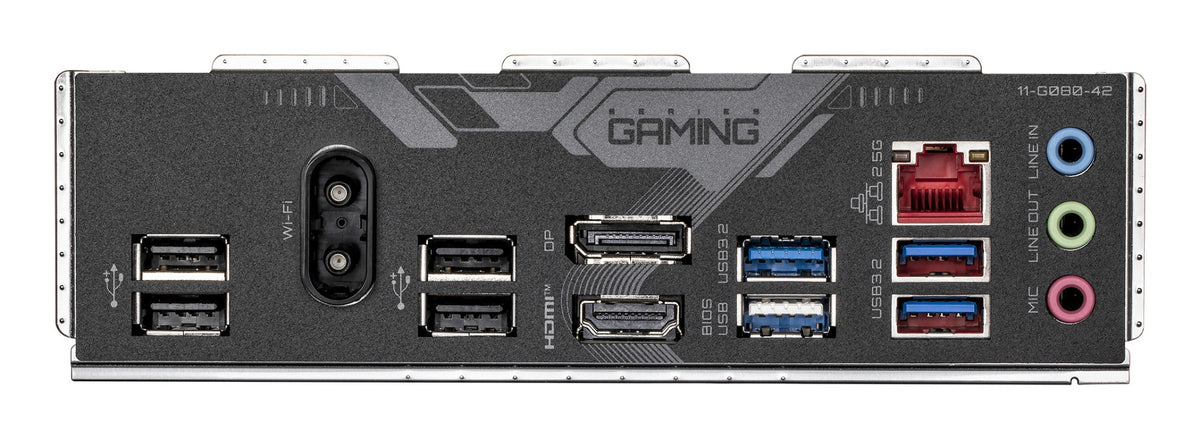 GIGABYTE B760M GAMING X WIFI6E GEN5 Motherboard - Supports 14th Gen. Intel Core CPUs, 8+1+1 phases VRM, up to 5600MHz DDR5, 2xPCIe 4.0 M.2, Wi-Fi 6E, 2.5 GbE LAN, USB 3.2 Gen 1