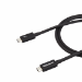 StarTech.com 3.3ft (1m) Thunderbolt 3 Cable, 20Gbps, 100W PD, 4K, Thunderbolt Certified, Compatible with Thunderbolt 4/USB 3.2/DisplayPort