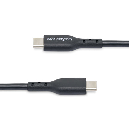 StarTech.com 6.6ft (2m) USB-C Charging Cable, Charge & Sync, 60W (3A) PD, USB 2.0 Laptop Charger Cable - Black USB C Charging Cord