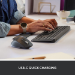 Logitech MX Keys Combo For Business Gen 2 keyboard Mouse included Office RF Wireless + Bluetooth QWERTY UK International Graphite