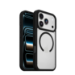 OtterBox React MagSafe Series for Apple iPhone 17 Pro, Black Crystal, transparent/black