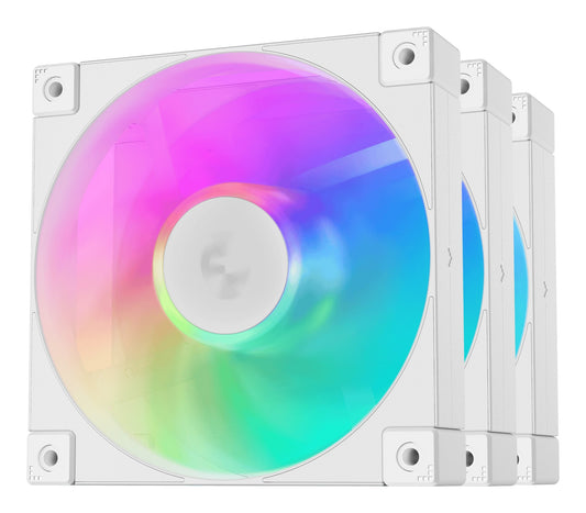 DeepCool FD12 ARGB WH-3 in 1 Computer case Fan 12 cm White 3 pc(s)