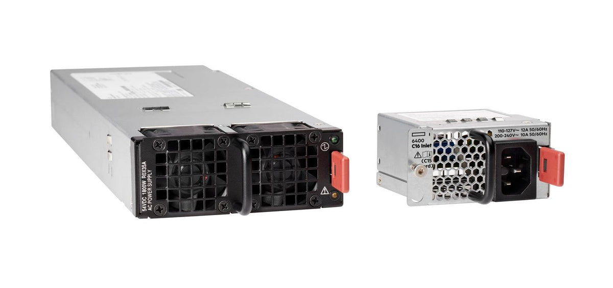 Hewlett Packard Enterprise ARUBA 6400 1800W PS/C16 A R0X35A, Power supply, 80 PLUS Platinum, Aruba CX 6400, 1800 W, 110 - 240 V, 50 - 60 Hz
