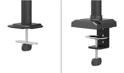 Neomounts DS60-600BL2 Monitor arm 10-32" - Quick-fix - 180°-stop
