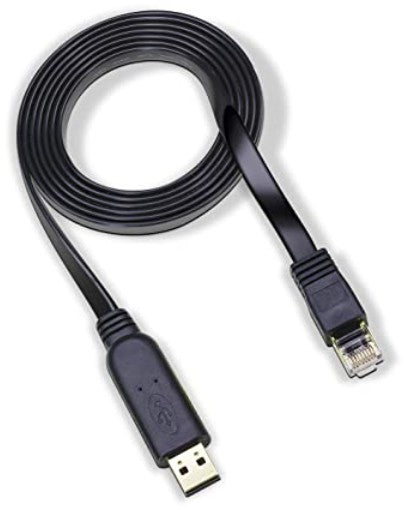 HPE Aruba Networking USBA-RJ45 PIN3TX-6RX 2.5m Cable