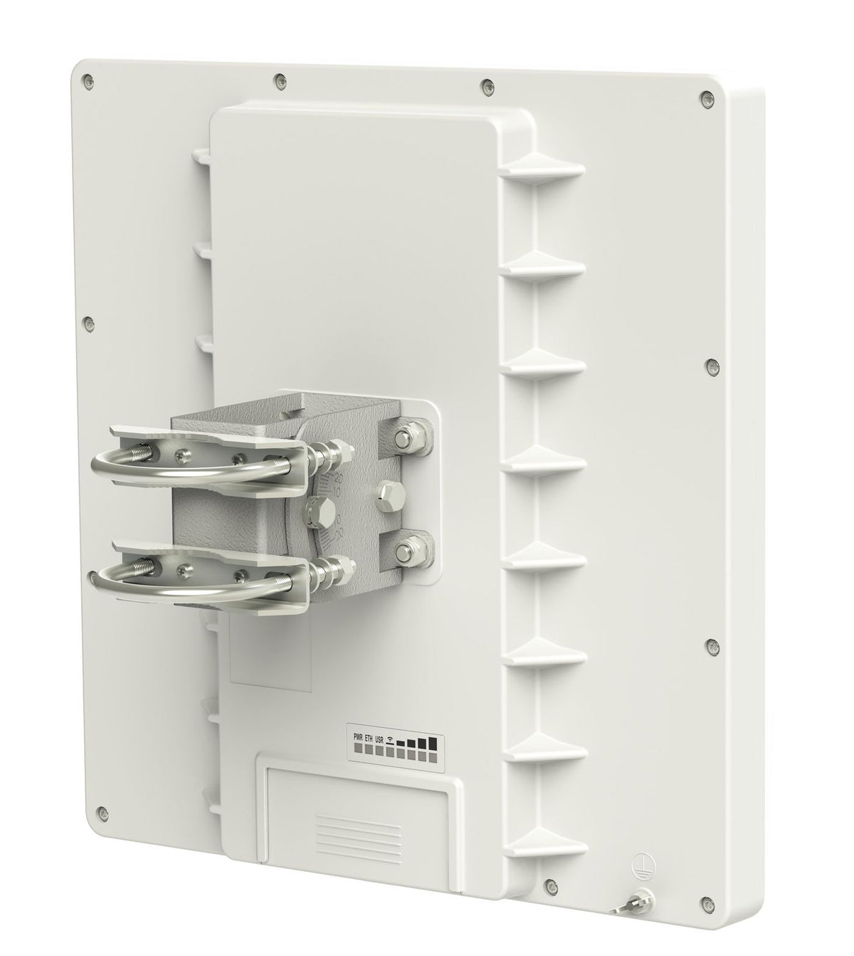 MikroTik 23dbi 5GHz Dual Chain 802.11a/n High Power Integrated QRT-5, Gigabit LAN, RouterOS L4, GPOE, PSU, pole mount