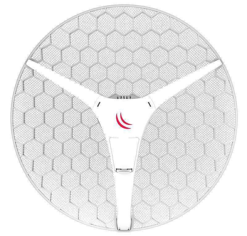 MikroTik LHG XL4pack, Dual chain eXtra Large High Power 27dBi 5GHz wireless, 716MHz CPU, 256MB RAM, 1x Gigabit LAN