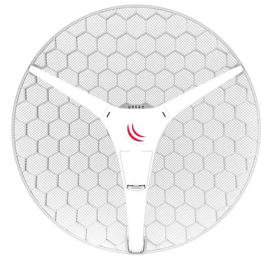 MikroTik LHG XL4pack, Dual chain eXtra Large High Power 27dBi 5GHz wireless, 716MHz CPU, 256MB RAM, 1x Gigabit LAN