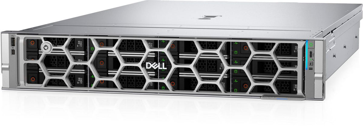 Dell R570 Server 1.92 Tb Rack (2U) Intel Xeon 6 6517P 3.2 Ghz 32 Gb Ddr5-Sdram 1100 W