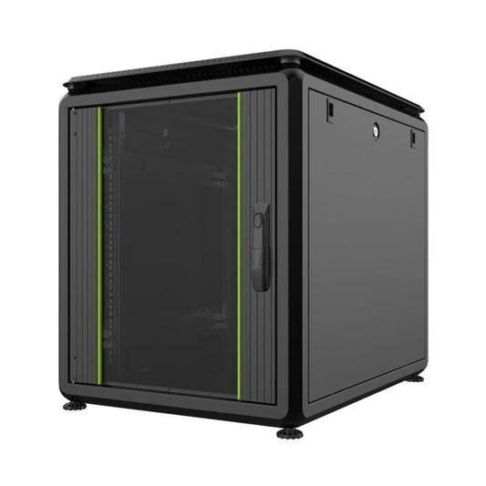 Lanview RDL12U61BL rack cabinet 12U Freestanding rack Black