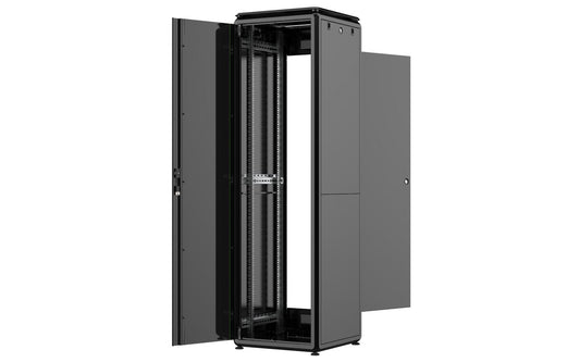 Lanview RDL42U66BL rack cabinet 42U Freestanding rack Black