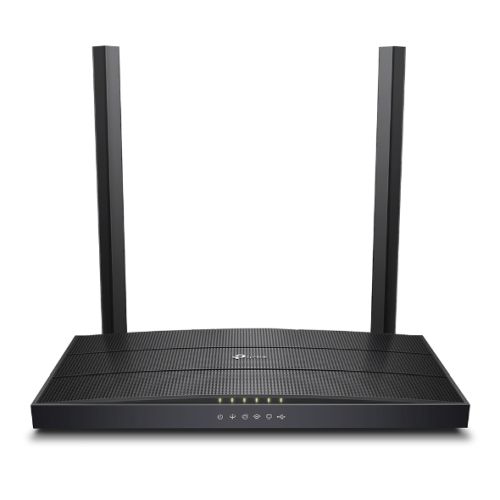 TP-LINK (Archer VR400) AC1200 (300+867) Wireless Dual Band GB VDSL2/ADSL2+ Modem Router, MU-MIMO, USB