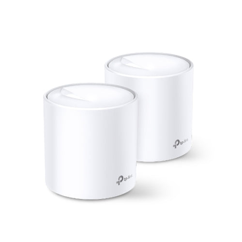 TP-LINK (DECO X20) Whole Home Mesh Wi-Fi 6 System, 2 Pack, Dual Band AX1800, OFDMA & MU-MIMO