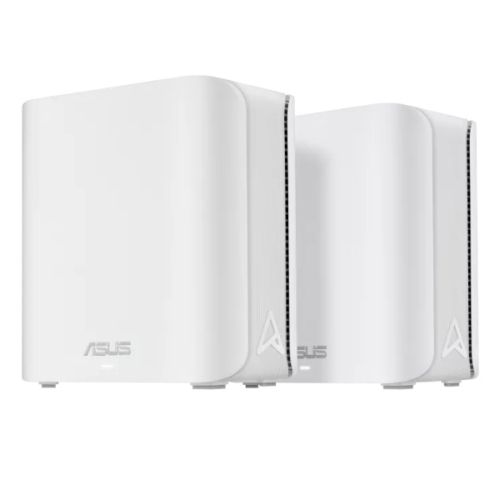 Asus (ZenWiFi BD4) BE3600 Dual Band Wi-Fi 7 AiMesh Extendable Routers (2 Pack), Up to 6,500 sq.ft, 2x 2.5G Ports, VPN, 3 SSIDs