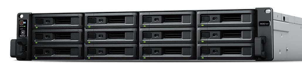 Synology RackStation RS3621xs+ Intel Xeon D-1541 8-core 2.1GHz and 8GB DDR4 onboard RackStation RS3621XS+, Storage server, Rack (2U), Intel®