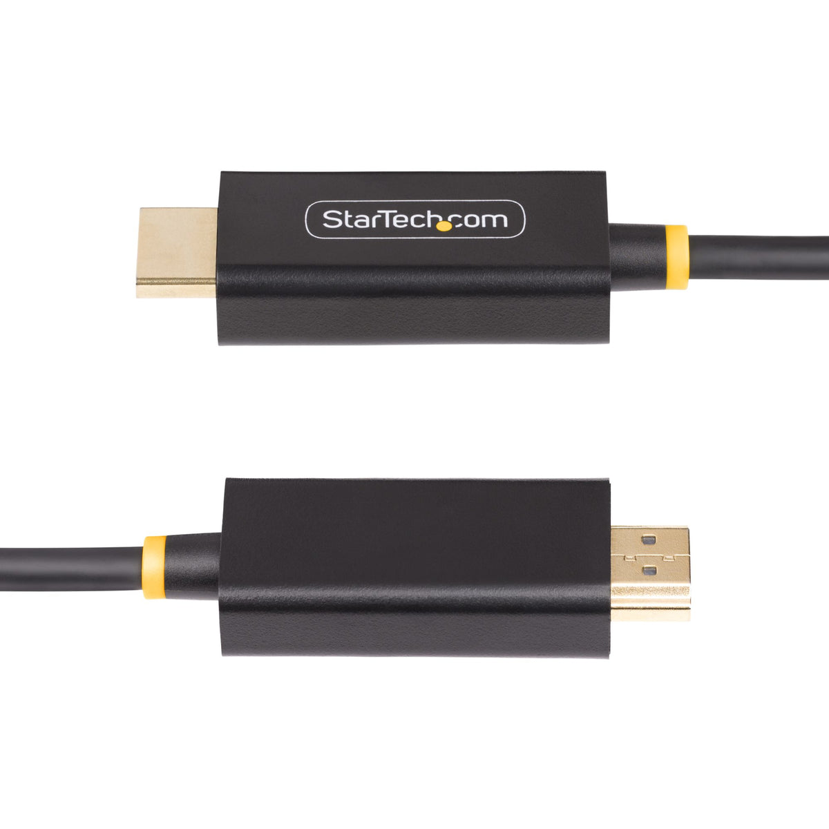 StarTech.com 2m DisplayPort to HDMI Adapter Cable, 4K 60Hz with HDR, DP to HDMI 2.0b, Active Video Converter, DisplayPort Desktop to HDMI Monitor