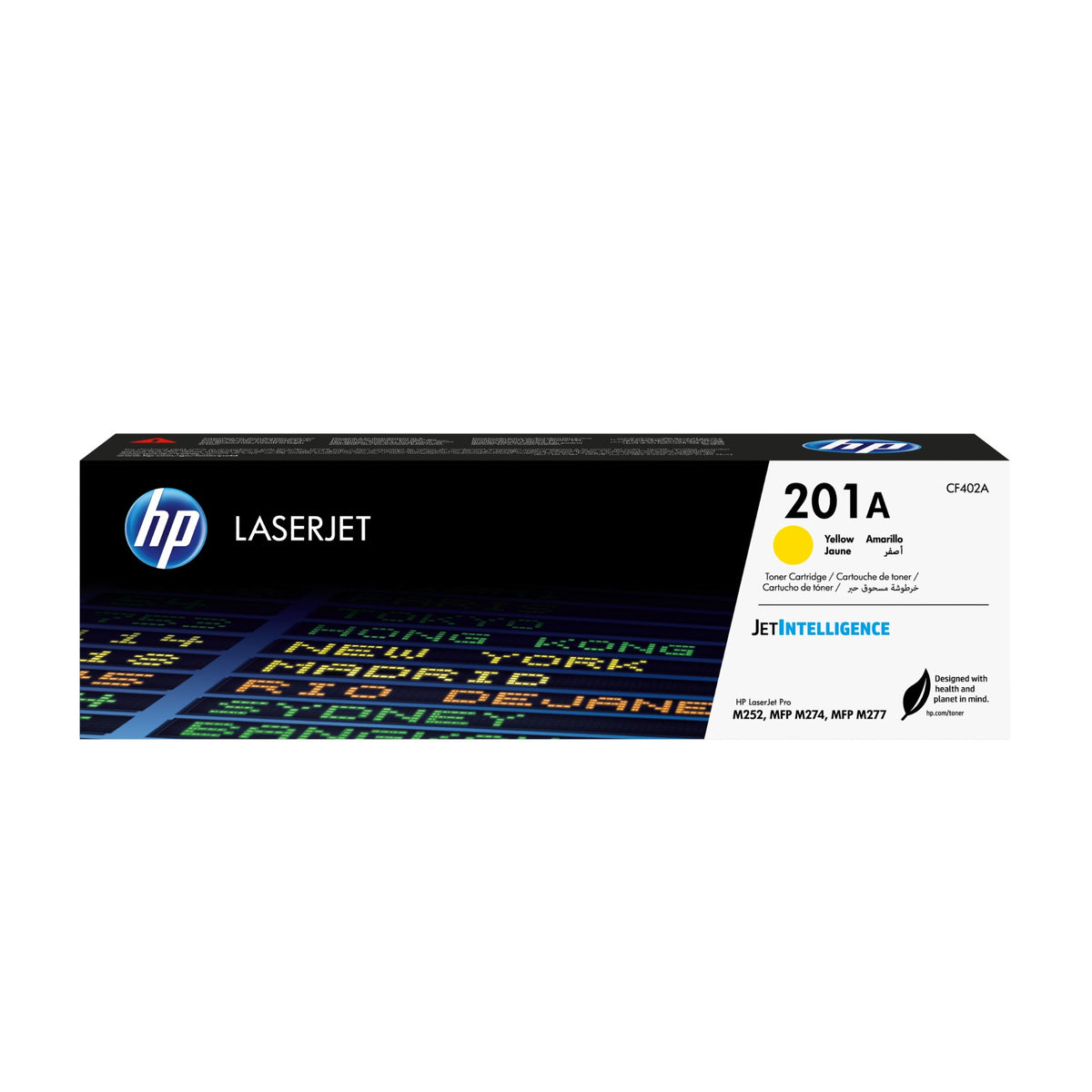 HP CF402A/201A Toner cartridge yellow, 1.33K pages ISO/IEC 19752 for HP Pro M 252