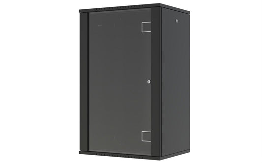Lanview RWF20U45BL rack cabinet 20U Wall mounted rack Black