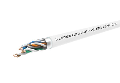 Lanview LVN122164 networking cable White 305 m Cat6a F/UTP (FTP) Round