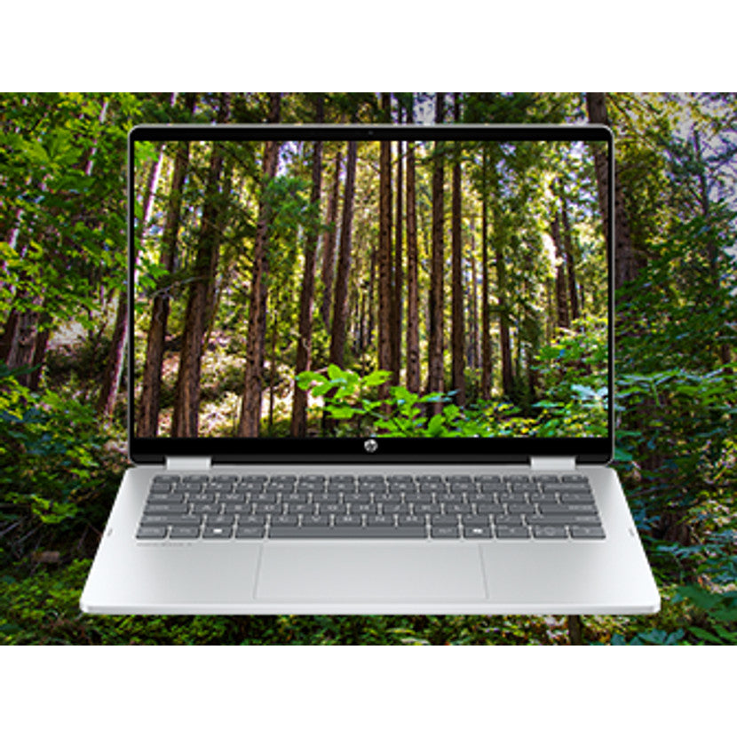 HP OmniBook 5 Flip 2-in-1 Laptop 14-fp0001nax Intel® Core™ i5 i5-1334U 35.6 cm (14") Touchscreen 2K 16 GB LPDDR5-SDRAM 512 GB SSD Wi-Fi 6 (802.11ax) Windows 11 Home Silver
