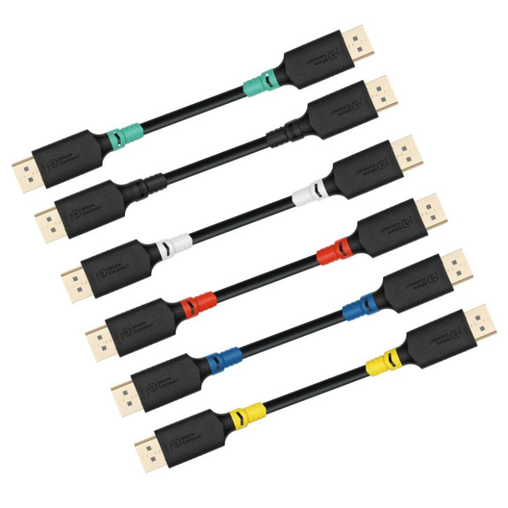 Microconnect MC-DP-MMG-100LSZH DisplayPort cable 1 m Black