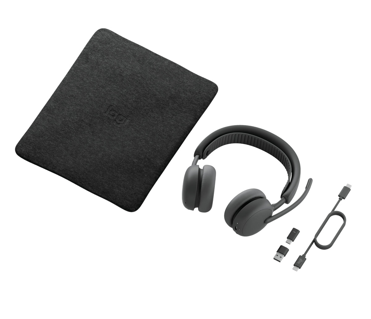 Logitech Zone Wireless 2 ES Headset Head-band Business/Everyday USB Type-C Bluetooth Graphite