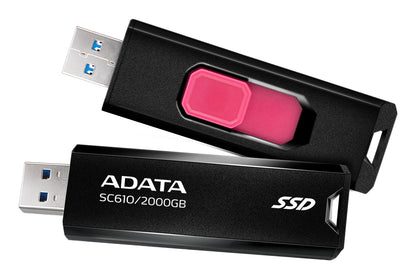 ADATA SC610 2 TB USB Type-A 3.2 Gen 2 (3.1 Gen 2) Black
