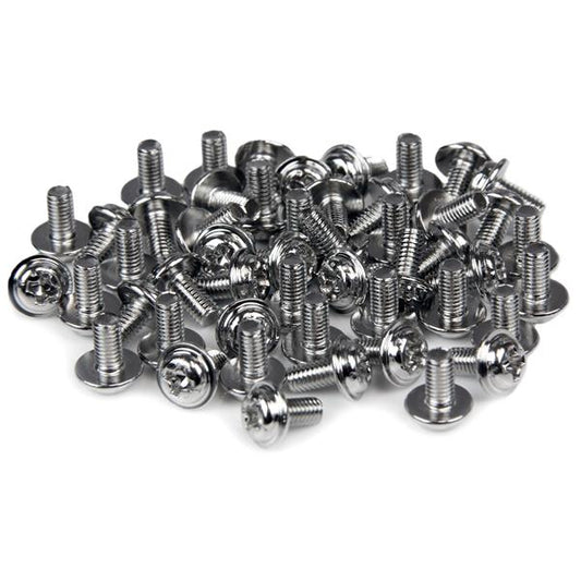 StarTech.com PC Mounting Computer Screws M3 x 1/4in Long Standoff - 50 Pack - TAA