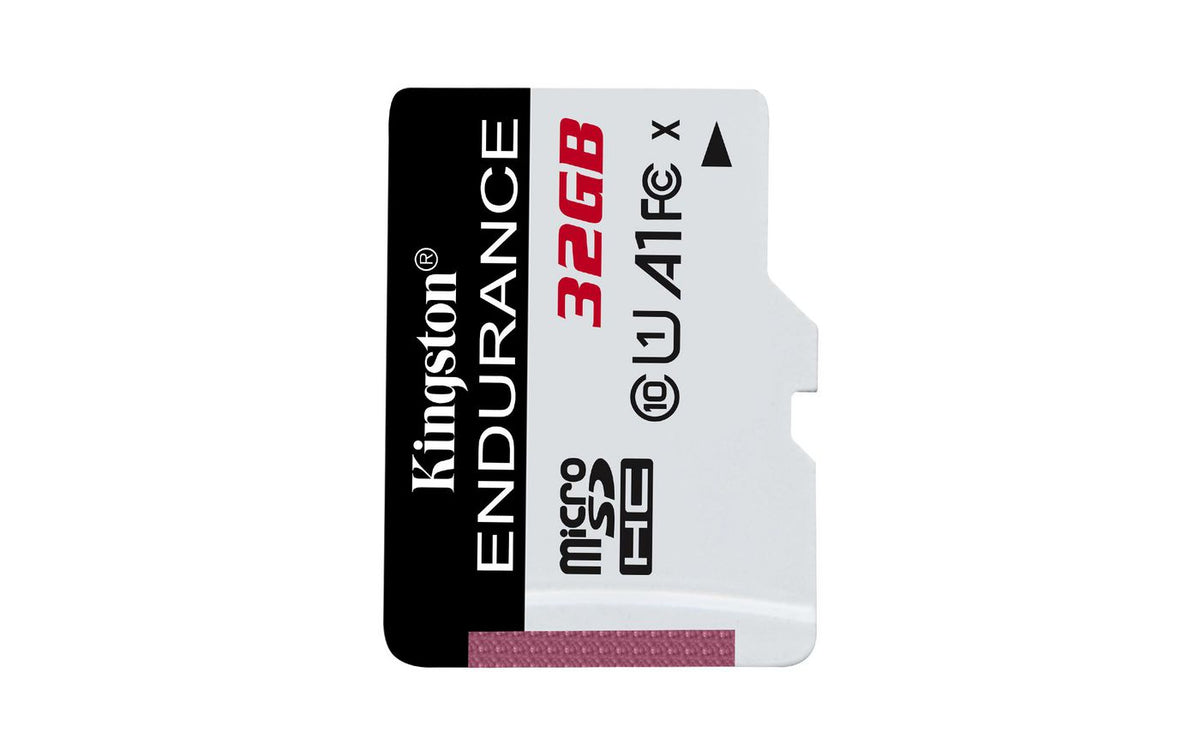 Kingston 32GB microSDXC Endurance C10 Technology High Endurance, 32 GB, MicroSD, Class 10, UHS-I, 95 MB/s, 30 MB/s